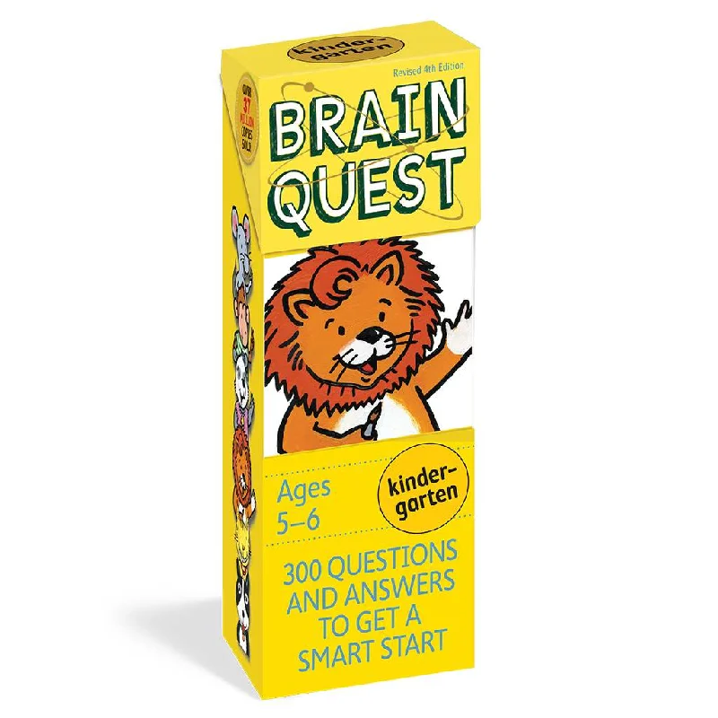 Brain Quest Cards - Kindergarten